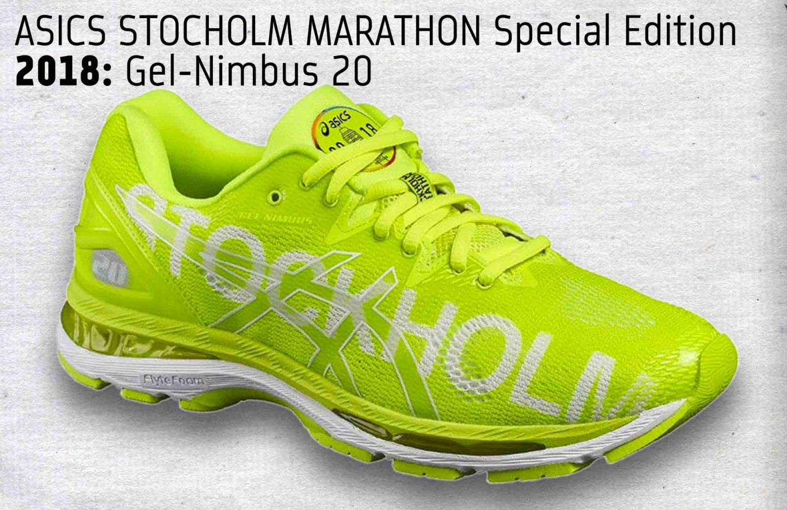 Asics gel nimbus 20 stockholm marathon hotsell