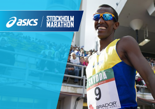 Mustafa Mohamed springer ASICS Stockholm Marathon
