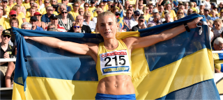 Hanna Lindholm är en av svenskarna som kommer till start.
